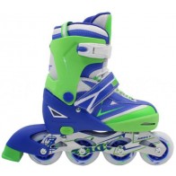 Роликовые коньки раздвижные ZEL Z-094BG / (34-37) FOREVER