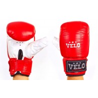 Снарядные перчатки (блинчики) Кожа VELO ULI-4001
