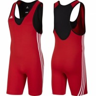Мужское борцовское трико Adidas Base Wrestler red