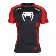 Рашгард Venum Absolute Short Sleeves Black Red