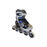 Роликовые коньки раздвижные ZEL Z-636B / (36-39) синий