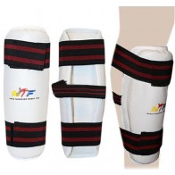 Защита для таеквондо ног (голень) PU WTF BO-4081-W