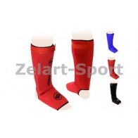 Защита для ног (голень+стопа) Неопрен чулок с фиксатором (на липучке) ZEL ZB-4219