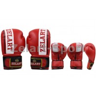Перчатки боксерские PU ZEL ZB-4277