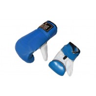 Снарядные перчатки (блинчики) Кожа ZEL ZB-4001