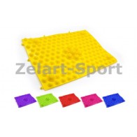 Коврик-пазл ортопедический массажный резиновый (1шт) ZD-4601