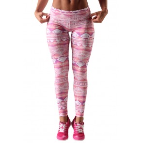 Лосины BERSERK SPORT PINK GEOMETRY