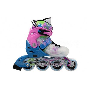 Роликовые коньки раздвижные ZEL Z-097BP SPRING