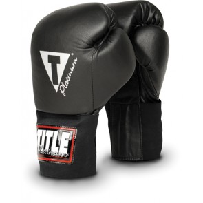 Боксерские тренировочные перчатки TITLE Platinum