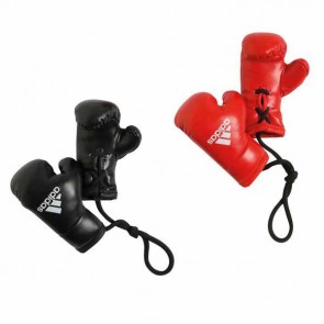 Сувенирные боксерские перчатки Adidas красные (пара)