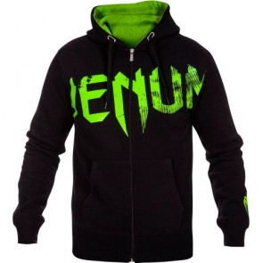 Толстовка Venum Undisputed Hoody Black Green