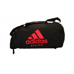 Сумка-рюкзак (2в1) Adidas с принтом Boxing красного цвета