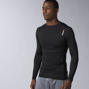 Компрессионная футболка с длинным рукавом мужская Reebok ACTIVChill