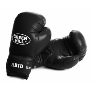 Кожаные боксерские перчатки Green Hill "ABID"