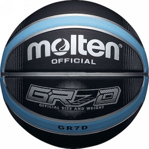 Мяч баскетбольный резиновый №7 MOLTEN BGRX7D-KLB