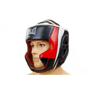 Шлем боксерский с полной защитой Кожа ELAST BO-5242