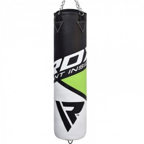 БОКСЕРСКИЙ МЕШОК RDX REX LEATHER GREEN 1.5 М