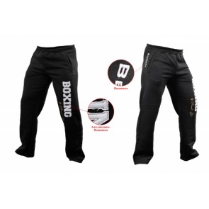 Штаны с начесом BERSERK BOXING black