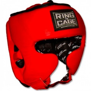 Детский боксерский шлем RING TO CAGE Kids Sparring Headgear-cheek only