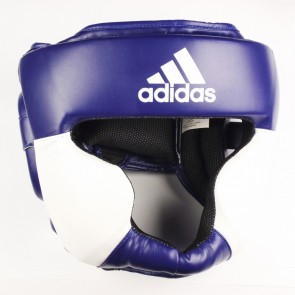 Боксерский шлем Adidas Response Standart сине-белый