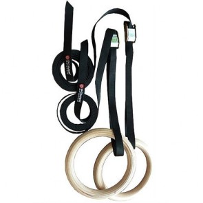 Кольца гимнастические Power System PS-4048 GYMNASTIC WOODEN RINGS