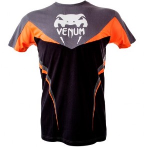 Футболка Venum "Shockwave 3" T-Shirt -Black Orange