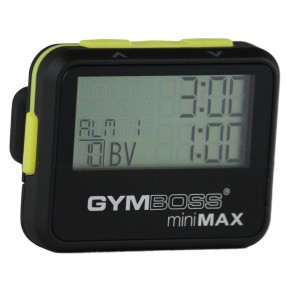 Таймер интервальный для кроссфита и бокса GYMBOSS Interval Timer miniMAX and Stopwatch 