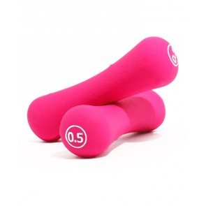 Гантели неопреновые LiveUp Neoprene dumbbell 2х0,5 кг