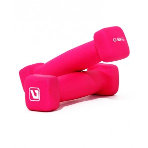 Гантели неопреновые LiveUp SQUARE HEAD 2х0,5 кг