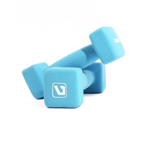 Гантели неопреновые LiveUp SQUARE HEAD 2х2 кг