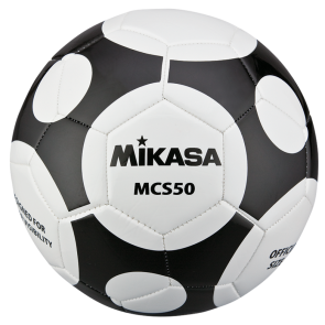 Мяч футбольный Mikasa MCS50-WBK