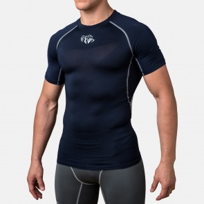 Компрессионная футболка Peresvit Air Motion Compression Short Sleeve T-Shirt Navy Grey