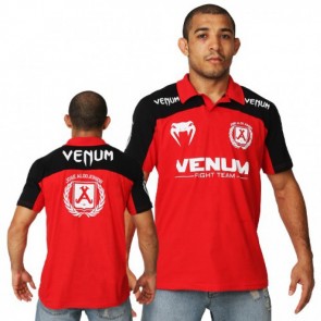 Футболка Venum Jose Aldo UFC 156 Polo - Red/Black