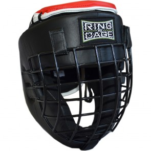 Универсальный бесконтактный шлем с съемной защитной сеткой RING TO CAGE YOUTH Safety Cage Training Headgear