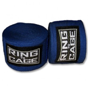 Компрессионные боксерские бинты RING TO CAGE Handwraps Compression/Lycra Stretchable 180"