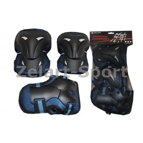 Защита спортивная наколенники, налокот., перчатки ZEL SK-3505B