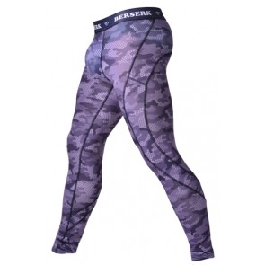 Штаны компрессионные BERSERK SPORT TACTICAL FORCE camo grey