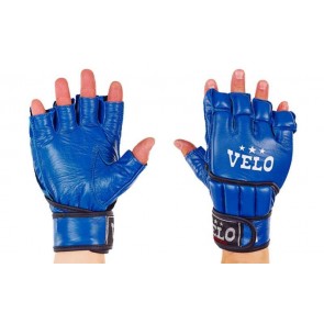 Перчатки для смешанных единоборств MMA Кожа VELO ULI-4021