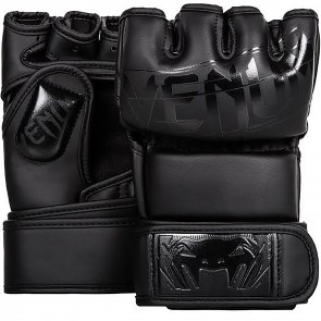 Перчатки Venum Undisputed 2.0 MMA Gloves - Skintex Leather - Mate Black