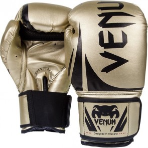 Боксерские перчатки VENUM Challenger 2.0 black-gold