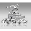 Роликовые коньки  СК ULTRA silver / (29-32)
