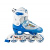 Детские роликовые коньки раздвижные RIO BLUE / (33-36)
