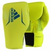 Боксерские перчатки Adidas Speed 75 желтые с синим