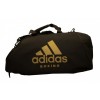 Сумка-рюкзак (2в1) Adidas с принтом Boxing золотого цвета