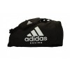 Сумка Adidas черная c логотипом Boxing белого цвета
