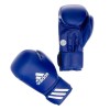 Боксерские перчатки Adidas WAKO синие