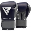 Боксерские перчатки RDX Leather Pro C4 Blue