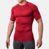 Компрессионная футболка Peresvit Air Motion Compression Short Sleeve T-Shirt Red Black
