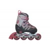 Роликовые коньки раздвижные KEPAI F1-K02-P / (38-41) розовый