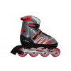 Роликовые коньки раздвижные KEPAI F1-K02-R / (38-41) красный